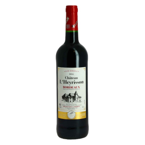 Вино Chateau L'Heyrisson Bordeaux AOC 12.5% ​​червоне сухе 0.75 л 12% (3335201932117) рейтинг