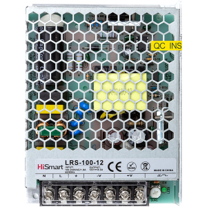 Блок живлення HiSmart 12V 8.5A 100W (LRS-100-12) краща модель в Хмельницькому