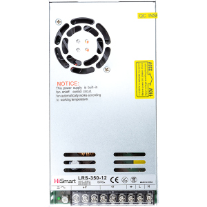 Блок живлення HiSmart 12V 29A 350W (LRS-350-12) краща модель в Хмельницькому