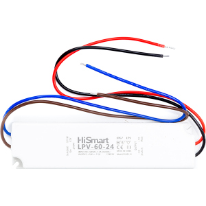 Блок питания HiSmart 24V 2.5А 60W IP67 (LPV-60-24) рейтинг