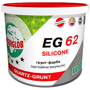 Грунтующая краска Anserglob EG 62 Silicone 10 л Белая (IG10000017277) в Хмельницком