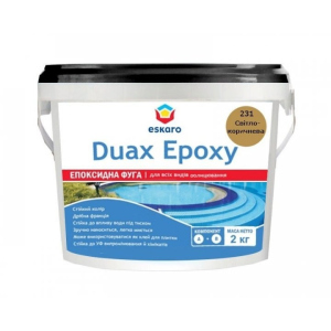 Двухкомпонентная эпоксидная затирка Eskaro Duax Epoxy светло-коричневый арт - 44013 ТОП в Хмельницком