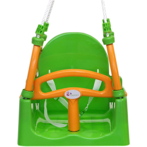 Гойдалки дитячі Active Baby Салатово-оранжеві (01-0152/0101) (4822003299108) ТОП в Хмельницькому