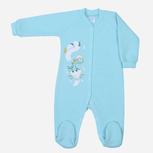 Человечек утепленный Baby Veres 101.101-13-4910 Blue Tint 74 см Мятный (2000994470207) лучшая модель в Хмельницком