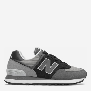 Кроссовки New Balance 574 ST WL574WU2 41.5 (10) 27 см Серые с черным (195481032432) ТОП в Хмельницком