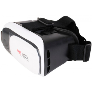 Окуляри віртуальної реальності Vr Box Glasses 3D VR-001 Black/White + VR пульт дистанційного керування (F03К187) краща модель в Хмельницькому