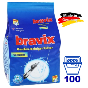 Порошок для миття посуду в посудомийній машині Bravix 1.8 кг (4000317150609)