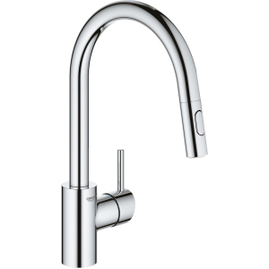 Змішувач кухонний з висувним виливом GROHE Concetto 31483002 ТОП в Хмельницькому