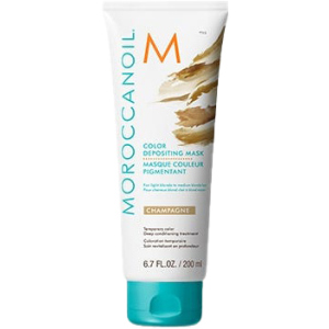 Маска з ефектом кольору MoroccanOil Color Depositing Mask колір Champagne 200 мл (7290113140592) краща модель в Хмельницькому