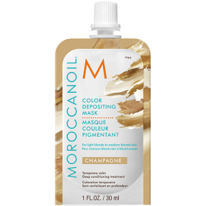 Маска з ефектом кольору MoroccanOil Color Depositing Mask колір Champagne 30 мл (7290113140608) ТОП в Хмельницькому