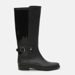 Резиновые сапоги Shoozy Tall 36 22.5 см Черные (1234567814472) ТОП в Хмельницком