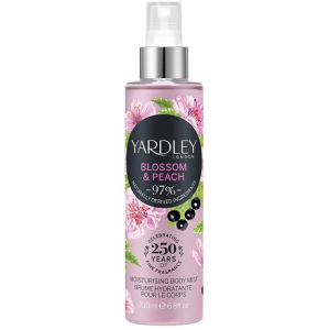 Мист увлажняющий парфюм для тела и волос Yardley Blossom & Peach Moisturising Fragrance Body Mist 200мл (5056179301511) ТОП в Хмельницком