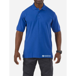 Футболка-поло тактическая 5.11 Tactical Professional Polo - Short Sleeve 41060 S Academy Blue (2000000126418) лучшая модель в Хмельницком