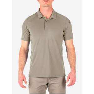 Поло тактичне 5.11 Tactical Рaramount Short Sleeve Polo 41221-160 2XL Silver Tan (2000980473878)