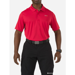 Футболка-поло тактична 5.11 Tactical Pinnacle Short Sleeve Polo 71036 2XL Range Red (2000980412877)