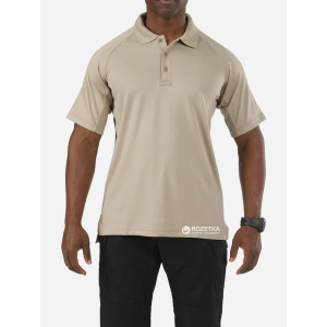 Футболка-поло тактическая 5.11 Tactical Performance Polo - Short Sleeve, Synthetic Knit 71049 L Silver Tan (2000000127187) лучшая модель в Хмельницком