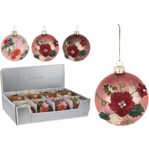 Набір ялинкових куль Christmas Decoration 8 см 12 шт (ABT620250) ТОП в Хмельницькому