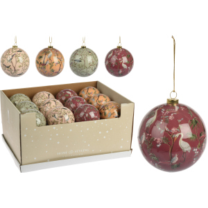 Набір ялинкових куль Christmas Decoration 10 см 24 шт BIRD (APF478520) в Хмельницькому