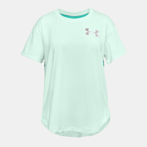 хороша модель Футболка Under Armour 1327877 122-128 см Салатова (192564333493)