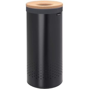 Бак для белья Brabantia 35 л 66.5х30х30 см Black (120008) лучшая модель в Хмельницком