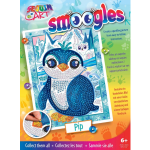 Набір для творчості Sequin Art Smoogles Пінгвін 25х34 см (SA1817)