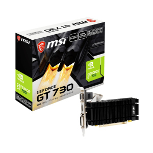 Відеокарта MSI GeForce GT730 2048Mb (N730K-2GD3H/LPV1) рейтинг