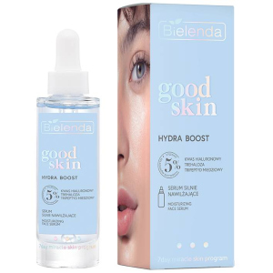 Сироватка Bielenda Good Skin Ультразволожуючий 5% Гіалуронова кислота + Трегалоза + Трипептид 30 мл (5902169046798) рейтинг