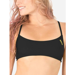 Верхня частина купальника Arena Bandeau Play 001110-503 XL Black-Yellow star (3468336005958) краща модель в Хмельницькому