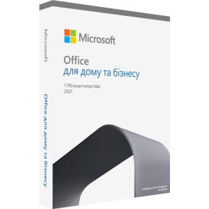 Microsoft Office для дому та бізнесу 2021 для 1 ПК (Win або Mac), FPP - коробкова версія, українська мова (T5D-03556) ТОП в Хмельницькому