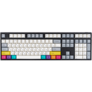 Клавиатура проводная Varmilo VA108M CMYK Cherry MX Blue USB Vintage Days (VA108MC2W/LLK12RB) в Хмельницком