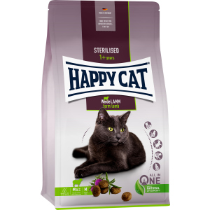 Сухий корм Happy Cat Sterilised Weide Lamm для дорослих стерилізованих кішок зі смаком ягняти 10 кг (70586 / 4001967140712) в Хмельницькому