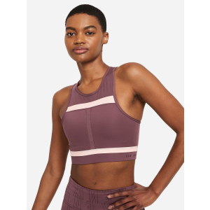 Спортивний топ Nike W Nk Df Swsh Ll Rundvsn Bra DD1101-646 M (195239598524) ТОП в Хмельницькому