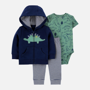 Комплект (боді + толстовка + штани) Carters 1J080310 86 см 400 N Navy (194133573668)