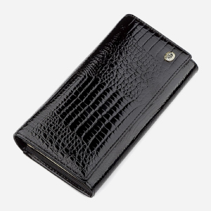 Кошелек ST Leather Accessories 18426 Черный лучшая модель в Хмельницком