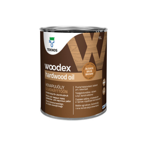 Масло реставрационное TEKNOS WOODEX HARDWOOD OIL для твердых пород древесины коричневое 1л в Хмельницком