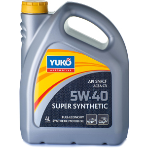 Моторна олива Yuko Super Synthetic 5W-40 4 л в Хмельницькому