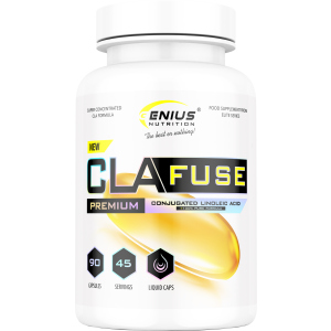 Витамины и минералы Genius Nutrition CLA FUSE 90 гелевых капсул (5405621076581) в Хмельницком