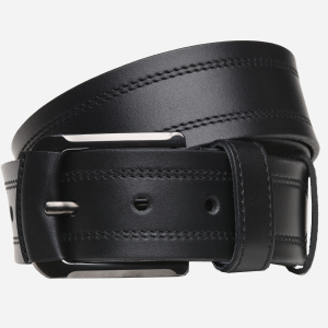 Мужской ремень кожаный Sergio Torri 17450 115-125 см Черный (2000000013824-1) лучшая модель в Хмельницком