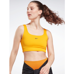 Спортивний топ Reebok Wor Rib Bralette Sesogo GS1951 L Semi Solar Gold (4064057999195) в Хмельницькому