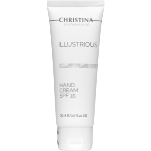 Захисний крем для рук Christina Illustrious Hand Cream SPF 15 75 мл (7290100365137) краща модель в Хмельницькому