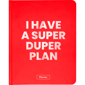 купити Планер Orner I має super duper plan Red (orner-1483) (2601000016749)