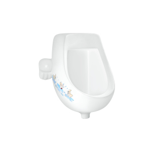 Писсуар подвесной детский Qtap Baby 420х300х465 White с рисунком QT2388U460EWD надежный