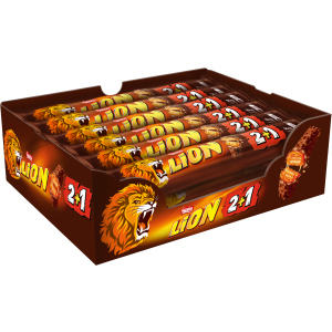 Упаковка батончиків Lion Кінг 2+1 90 г х 24 шт (7613036731720) в Хмельницькому