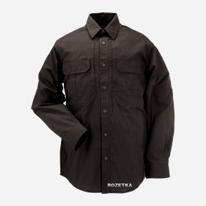 Сорочка тактична 5.11 Tactical Taclite Pro Long Sleeve Shirt 72175 S Black (2000000111810) ТОП в Хмельницькому