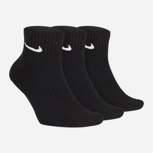 Набір шкарпеток Nike U Nk Everyday Cush Ankle 3pr SX7667-010 34-38 (S) 3 пари (888407233944)