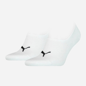 Носки Puma Unisex Footie 2P High C 90798102 35/38 2 пары White (8720245034661) лучшая модель в Хмельницком