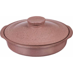 Сковородка с ручками и крышкой GF Champion Stone Granit Series 280 мм (SGS00006) в Хмельницком