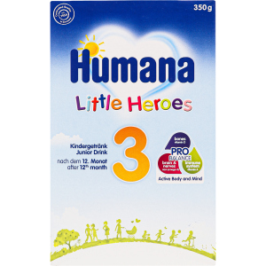 Молочная сухая смесь Humana Little Heroes 3 350 г (4031244705167) лучшая модель в Хмельницком