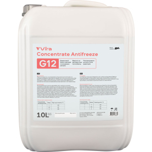 Жидкость охлаждающая Vira Concentrate Antifreeze G12 красная 10 л (VI4001) лучшая модель в Хмельницком