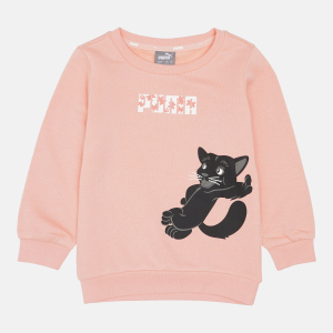 Свитшот детский Puma Paw Crew 58622226 98 см Apricot Blush (4063697348141) ТОП в Хмельницком